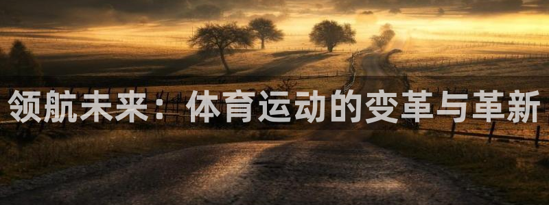 vsport体育官方正版app娱乐平台:领航未来:体育运动的